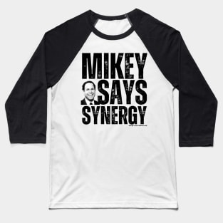 Mikey Says Synergy: 1980s Baseball T-Shirt